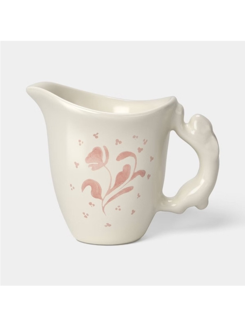 Stoneware Aralia Creamer Pitcher Pink – Threshold